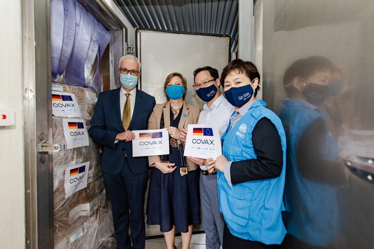 Germany donates over 2.5 million Moderna doses to Vietnam
