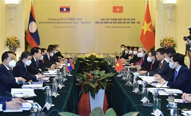 Vietnam, Laos hold 31st annual border meeting