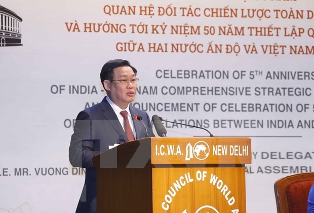 NA Chairman’s remarks commemorate Vietnam-India comprehensive strategic partnership