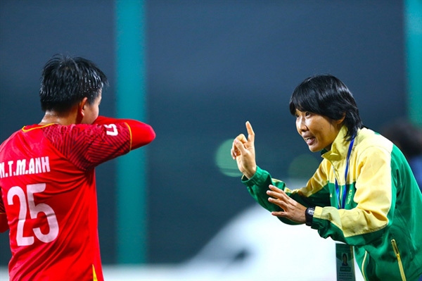 Assistant Kim Chi, a silent hero in the journey to World Cup