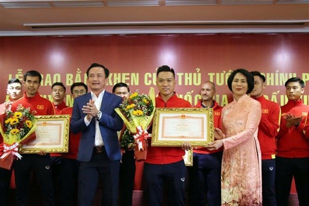 Prime Minister honours national futsal team