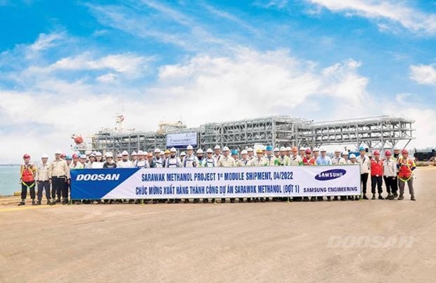 Nine "Made in Vietnam" modules delivered to Malaysia’s Sarawak Refinery