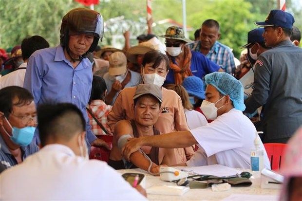 Health check-ups arranged for hundreds of Vietnamese origin in Cambodia