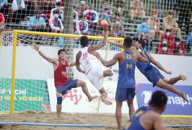 SEA Games 31: Vietnam clinch second win in men’s beach handball