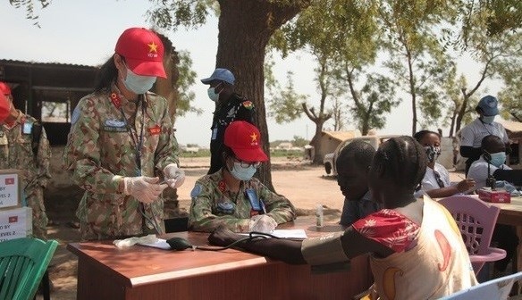 Vietnamese doctors in South Sudan help level-1 field hospitals respond to monkey