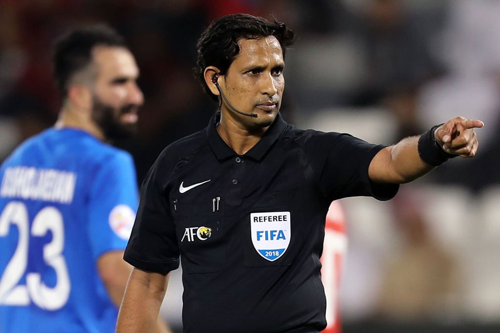 Sri Lankan referee in charge of Malaysia match