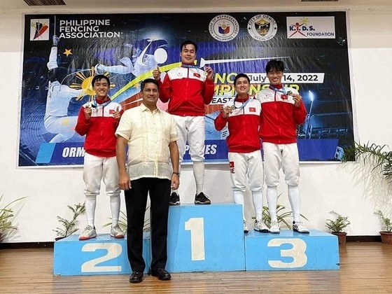VN fencer wins men's title at SEA Fencing Championships