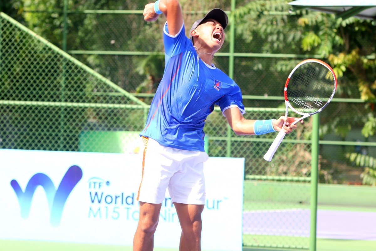 VN tennis ace qualifies for final of M15 Kuching Malaysia