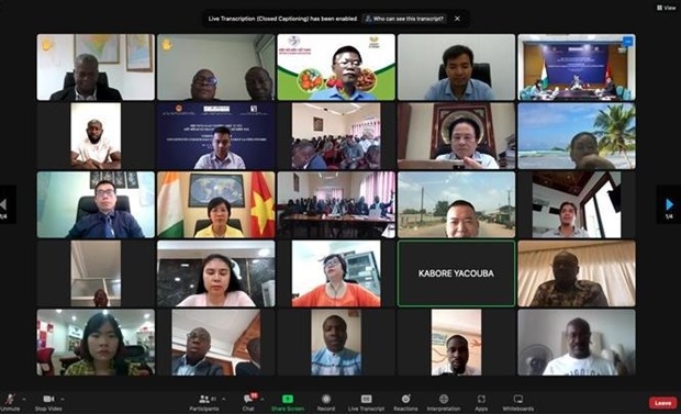 Webinar connects Vietnamese, Côte d'Ivoire businesses