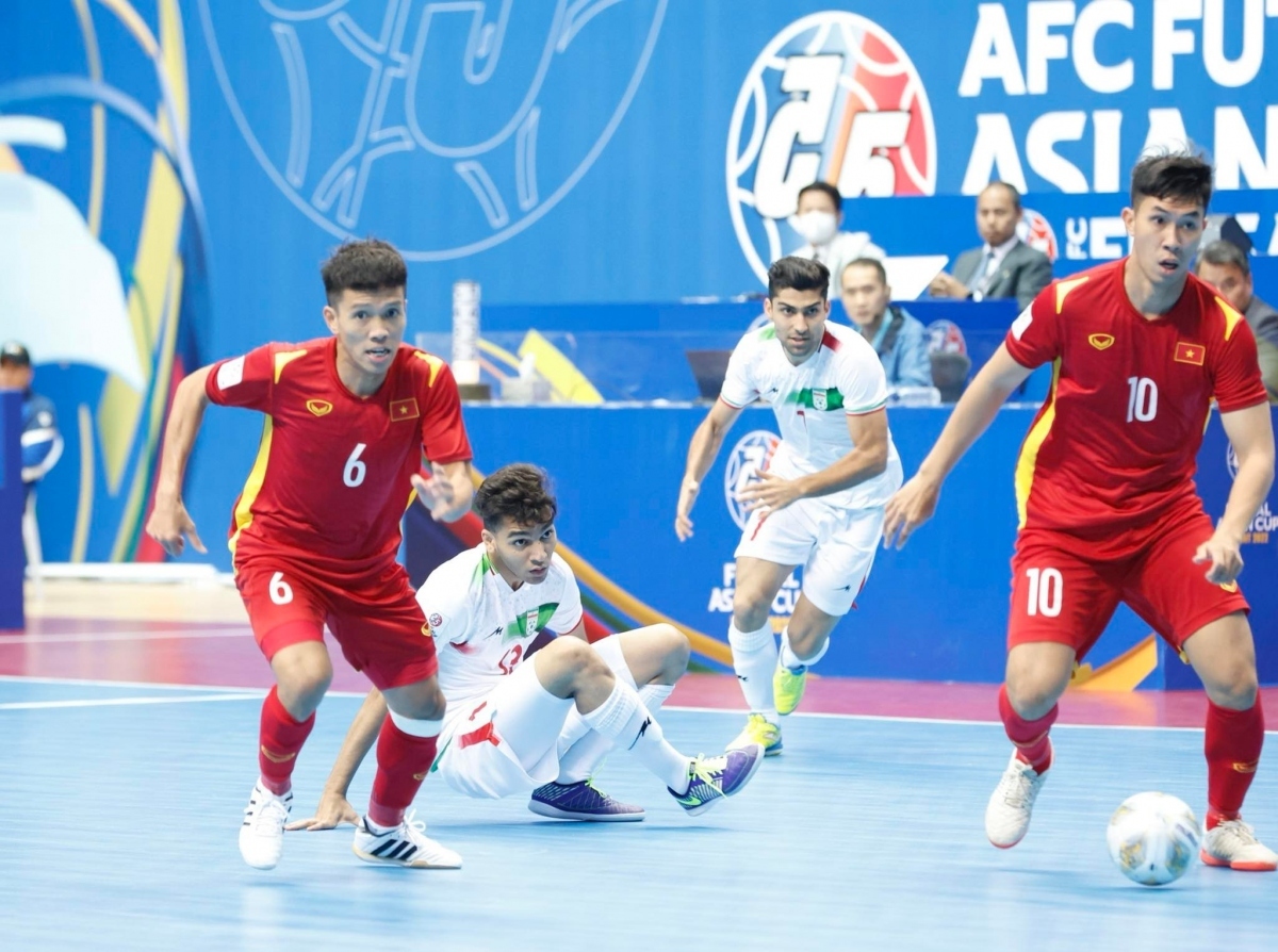 Vietnam endure defeat at AFC Futsal Asian Cup