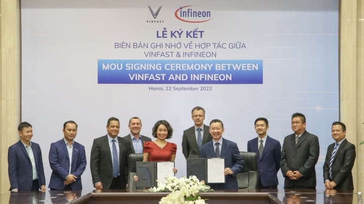 VinFast and Infineon expand partnership in electromobility
