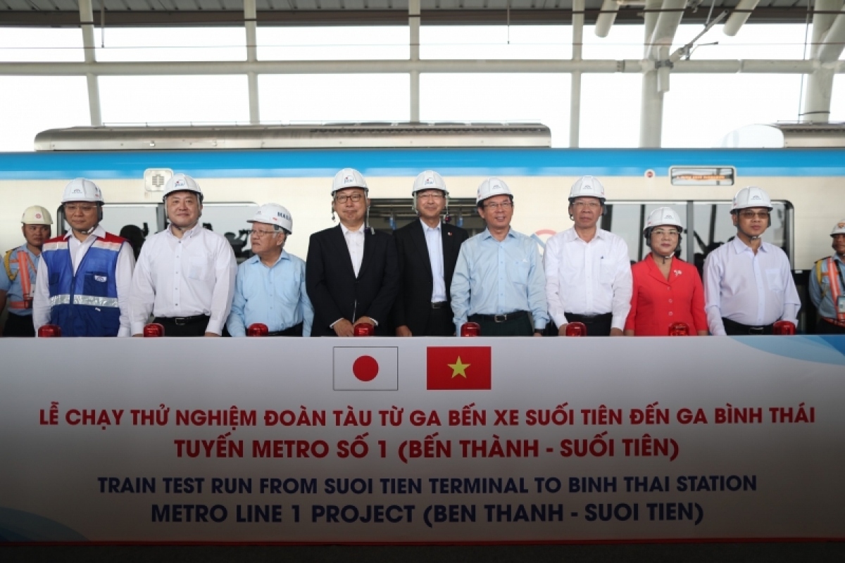 Initial test run held on metro line in Ho Chi Minh City