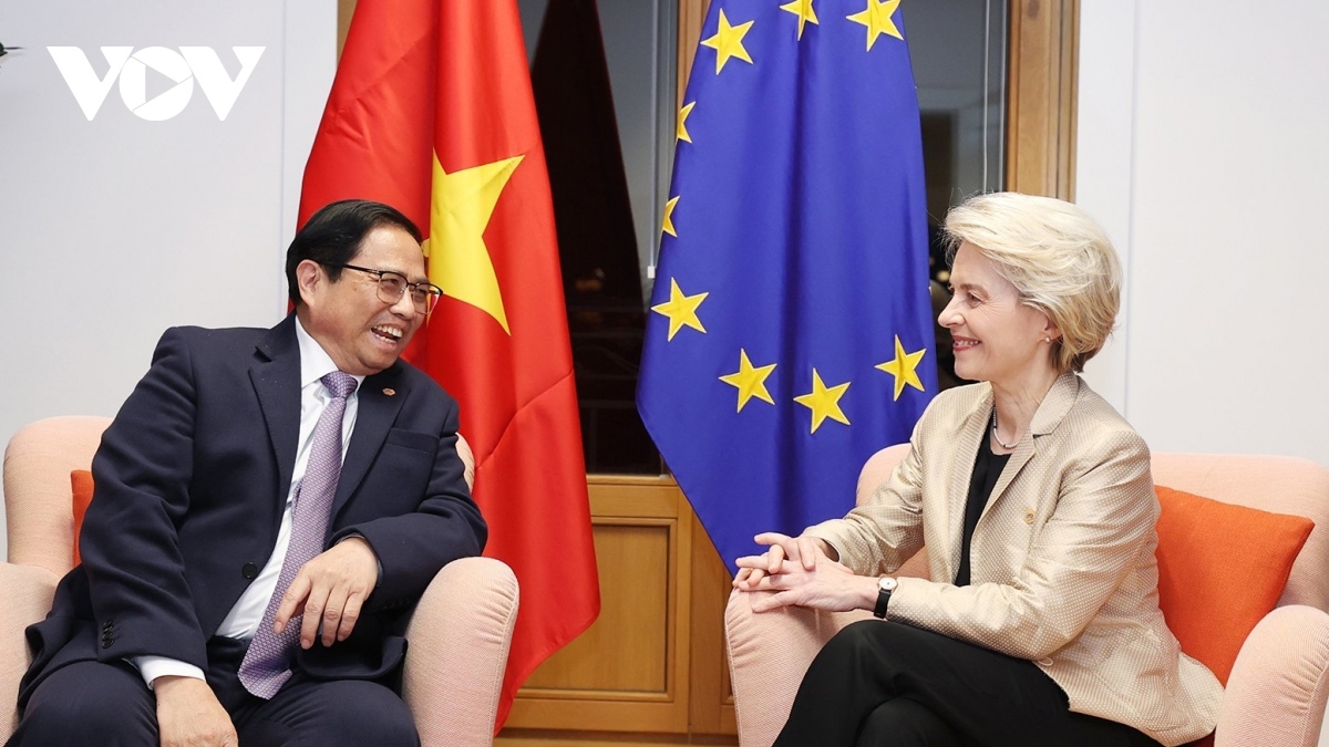 Vietnamese Government chief meets leaders and European partners in Belgium