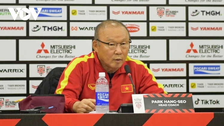 Park Hang-seo confident ahead of Vietnam vs Malaysia clash at AFF Cup 2022