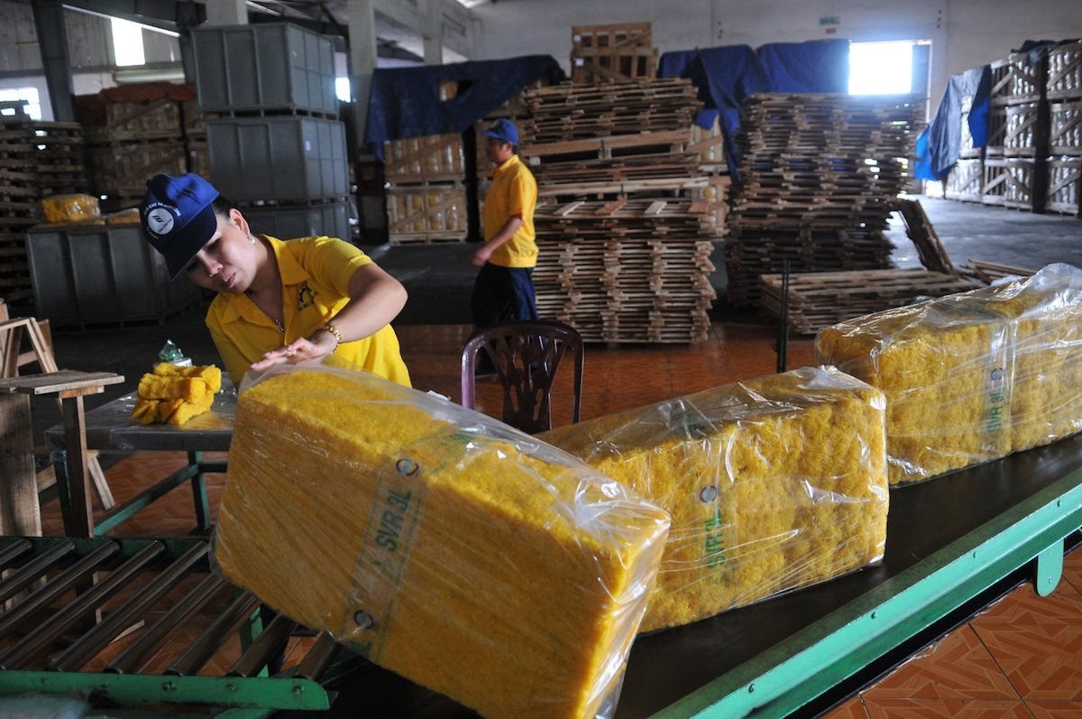 Rubber exports hit nearly US$3 billion during 11-month period