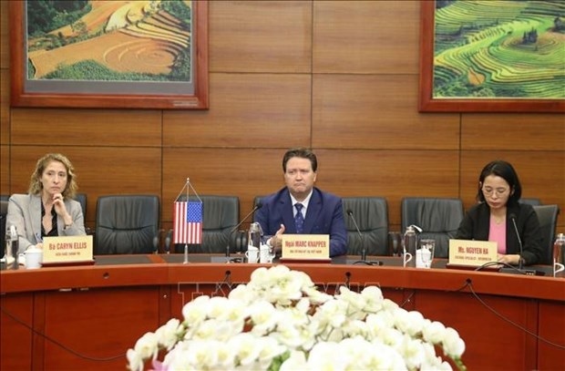 US Ambassador learns about Lao Cai’s human trafficking combat