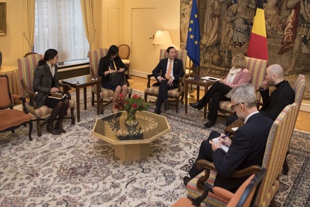 Belgian lower house leader affirms support for stronger ties with Vietnam
