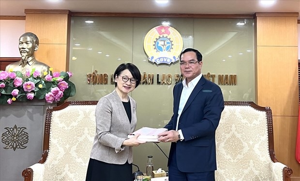 Vietnam General Confederation of Labour keen on deepening ties with ILO