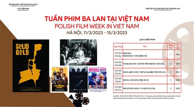 Polish movies to be screened across three major Vietnamese cities