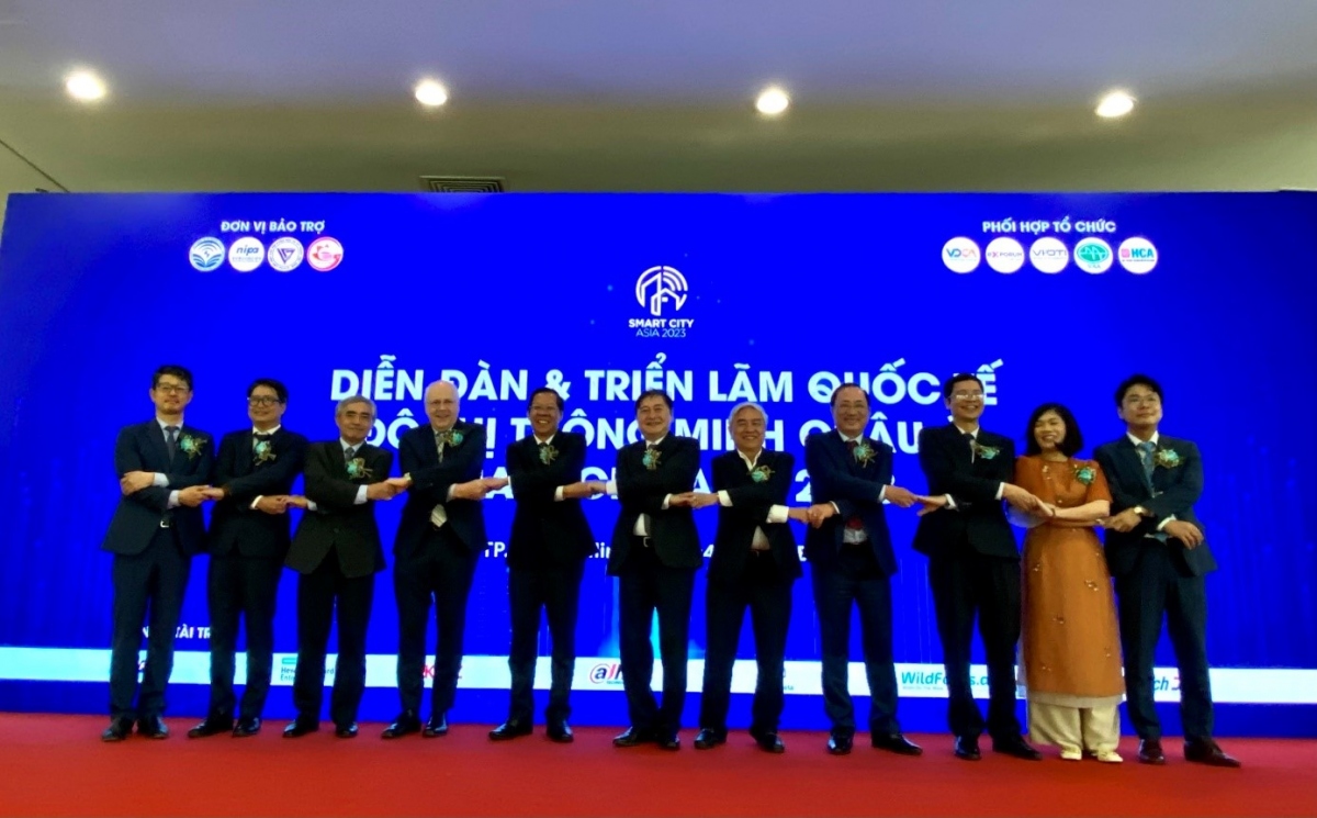 300 businesses join Smart City Asia 2023 in Ho Chi Minh City