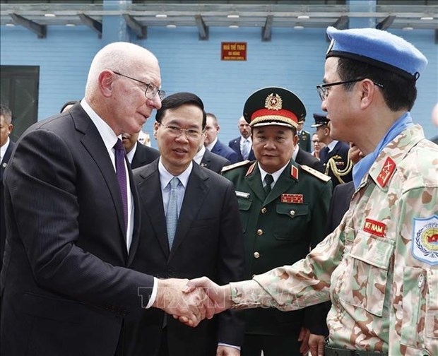 Australian Governor-General hails Vietnamese peacekeepers' contributions