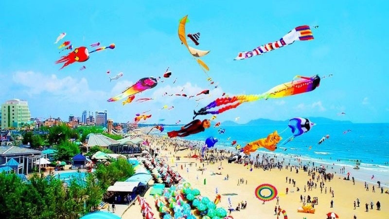 Largest Vietnamese kite to fly high in Vung Tau