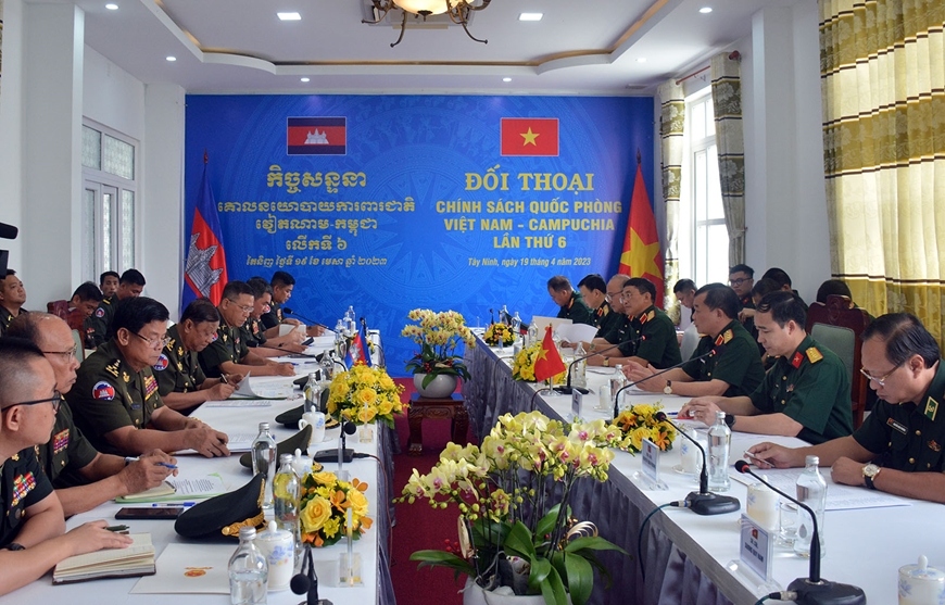 Vietnam and Cambodia hold sixth Defence Policy Dialogue