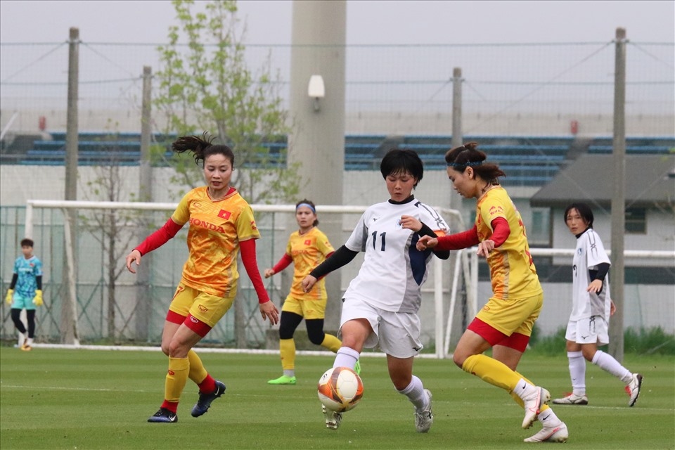 Vietnamese women’s team enjoy 4-0 win over Japanese side