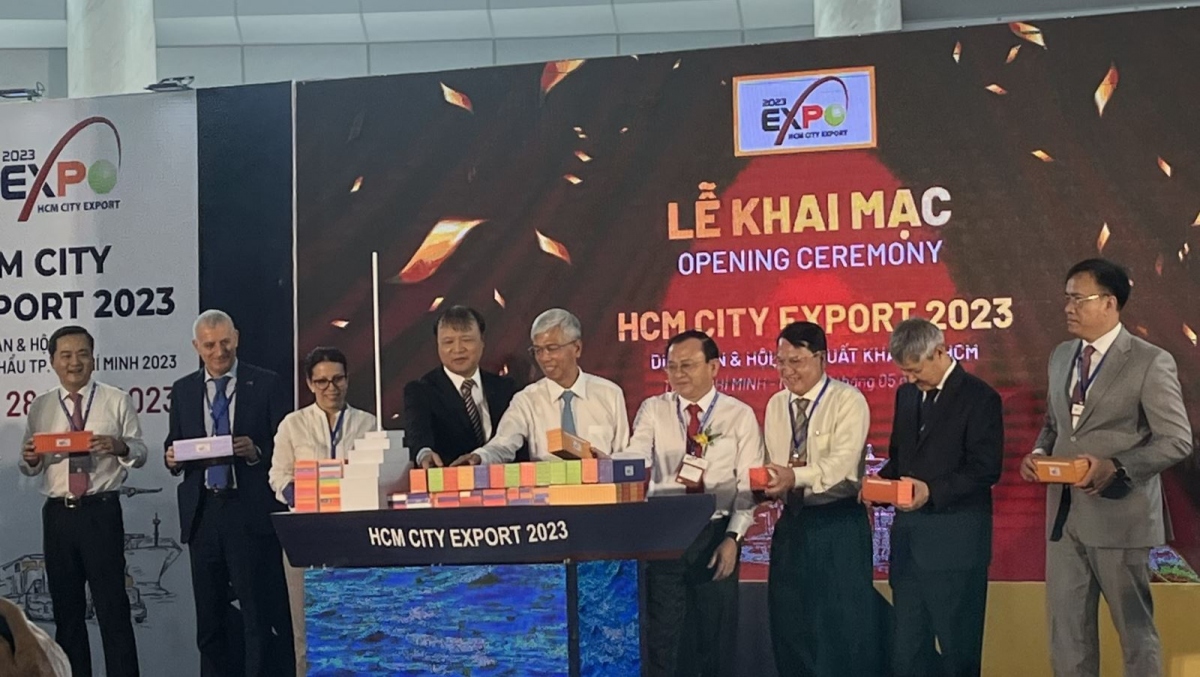 2023 export forum and trade fair opens in HCM City