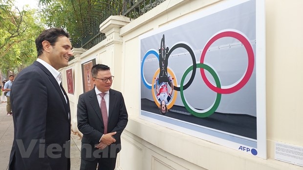 French Embassy hosts AFP’s “Road to 2024” photo exhibition