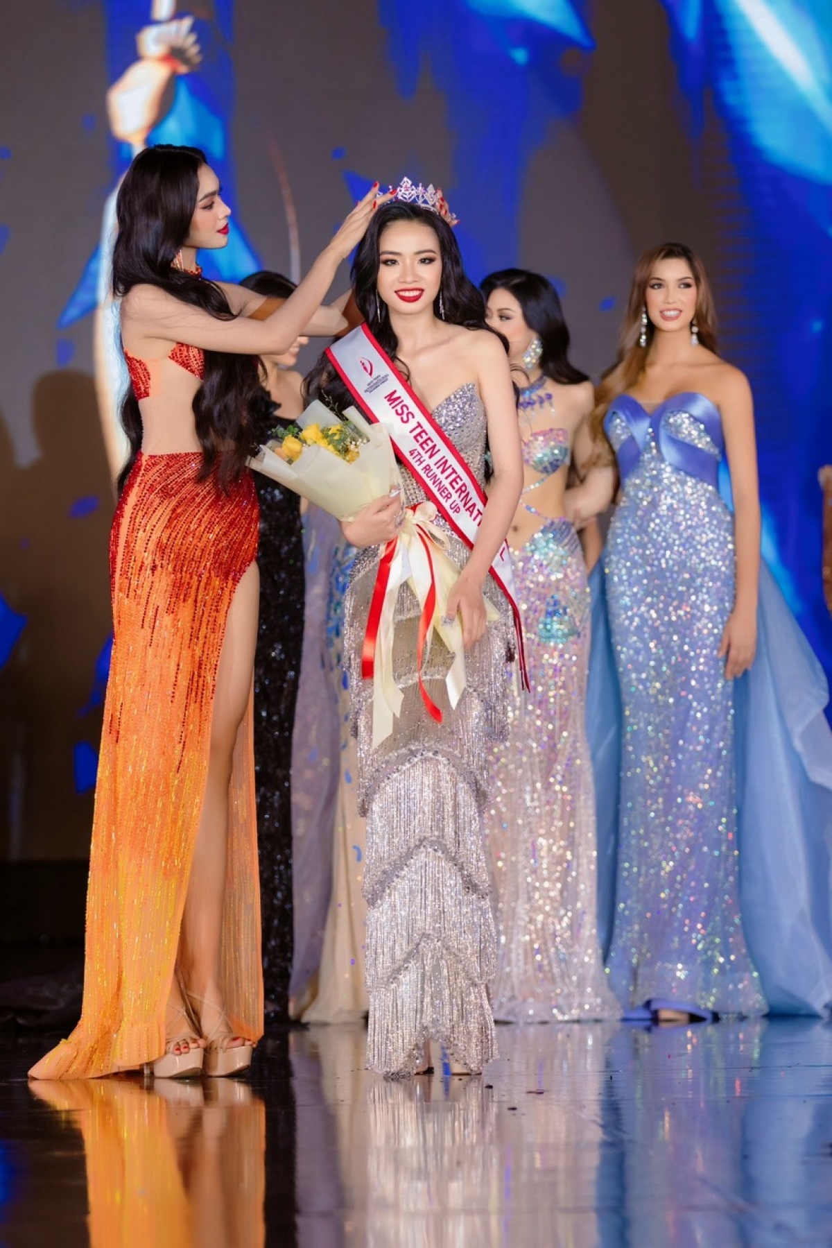 Xuan Nghi finishes fourth at Miss Teen International 2023