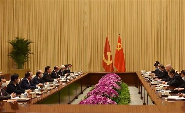 Vietnamese Party official on working visit to China