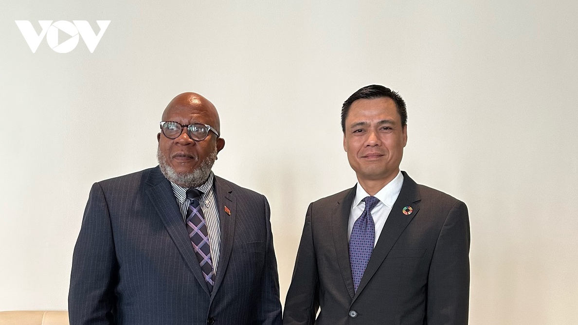 Vietnamese Ambassador works with 78th UNGA President