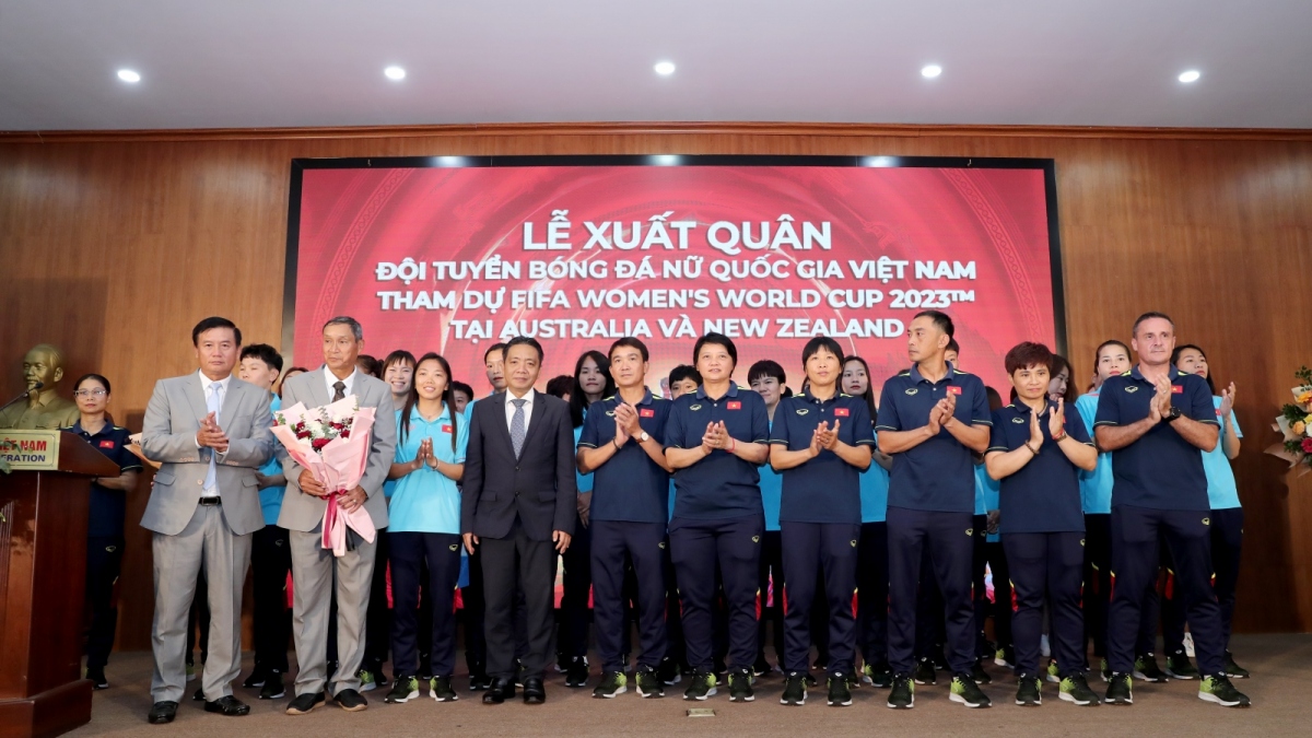 Send-off ceremony held as women footballers head to 2023 World Cup
