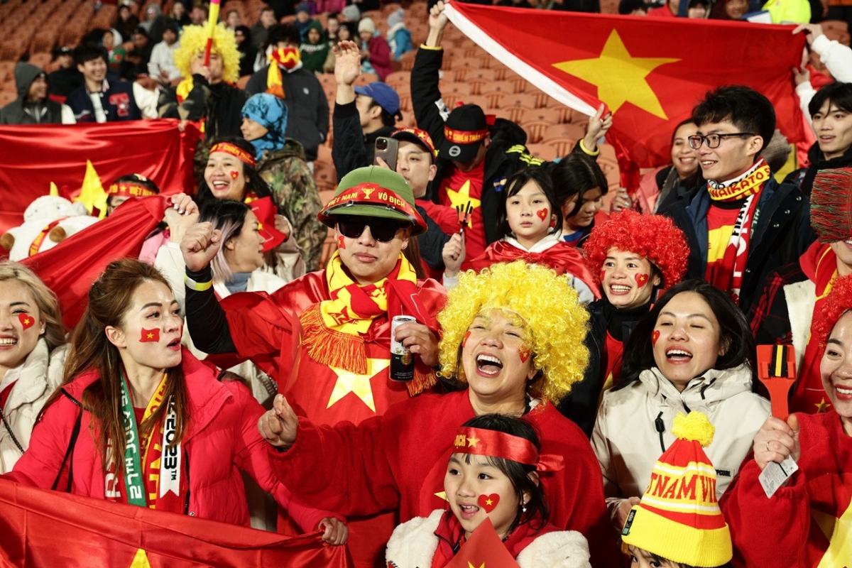 Impressive images of Vietnamese football fans at Women’s World Cup