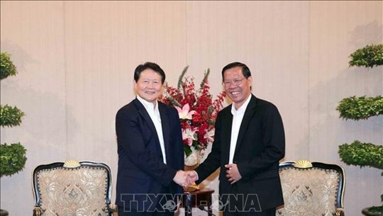 HCM City wishes to partner with China in Party building, governance