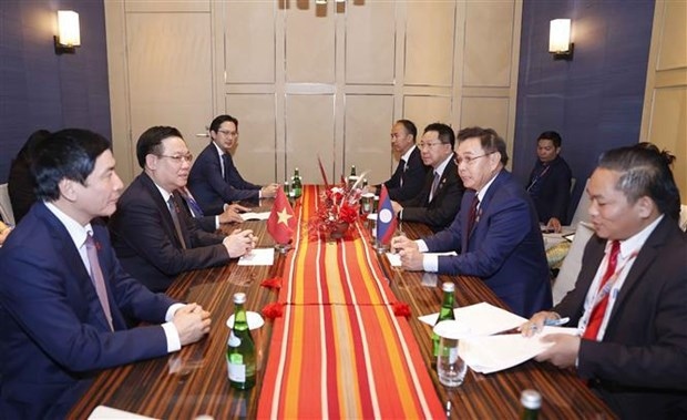 Top legislators of Vietnam, Laos meet on sidelines of AIPA-44