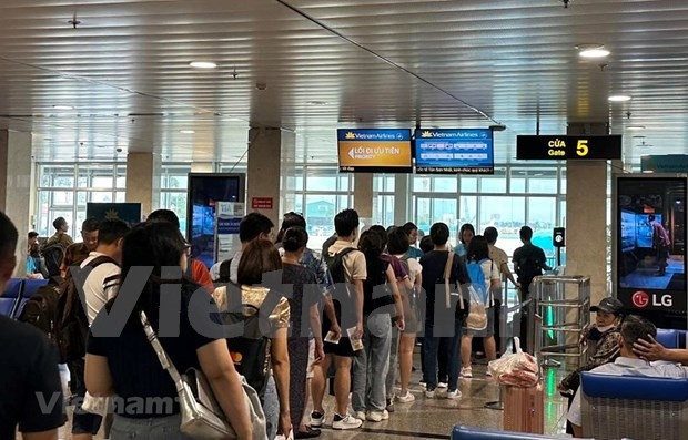 Tan Son Nhat Int'l Airport to see huge load on National Day holiday
