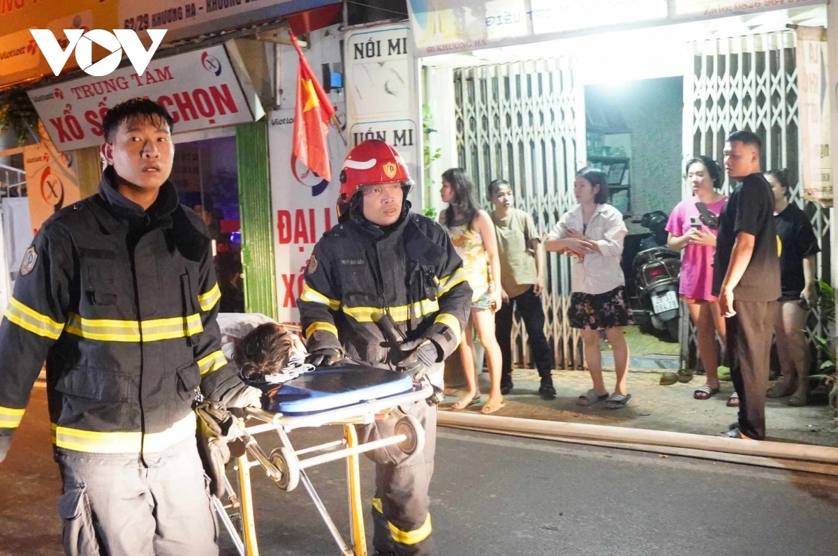 Dozens killed and injured in Hanoi apartment fire