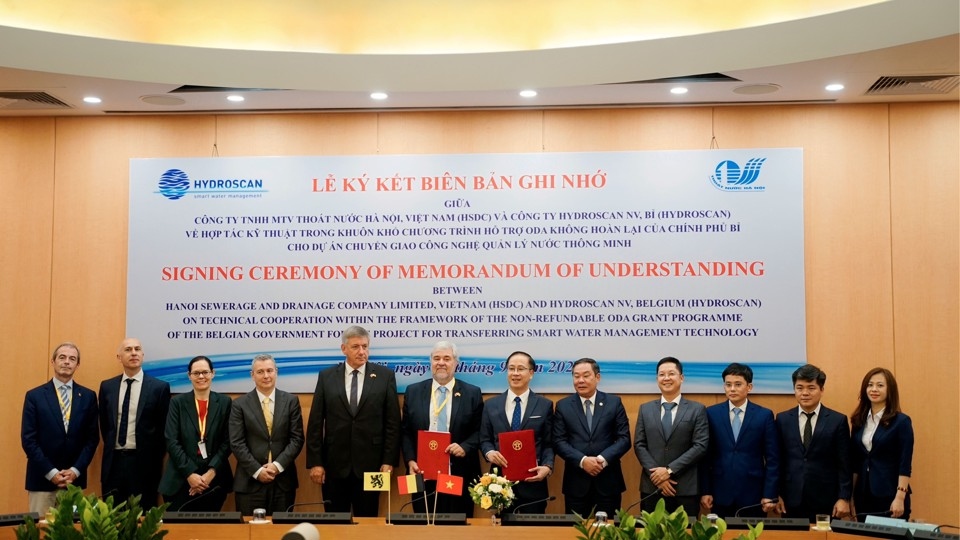 Hanoi and Belgian sides seek cooperation in smart water management technology