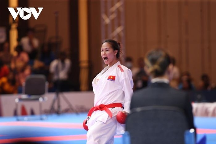 Vietnam continues to bag medals in karate and jujitsu at ASIAD 19
