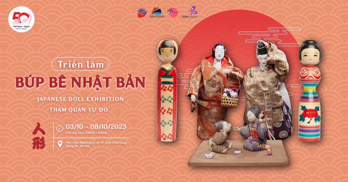 Hanoi welcomes opening of Japanese Doll exhibition