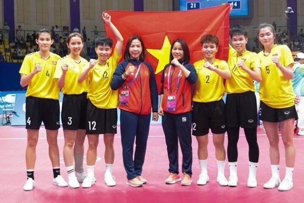 Vietnam’s Sepak Takraw athletes bag silver in women’s group 3 event