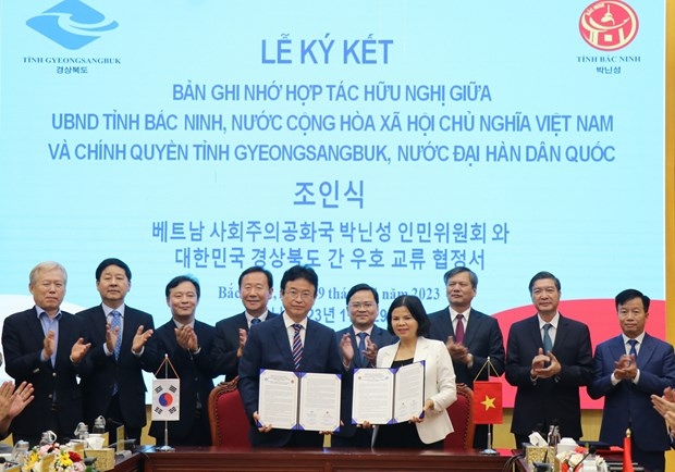 Bac Ninh strengthens cooperation with RoK’s Gyeongsangbuk province