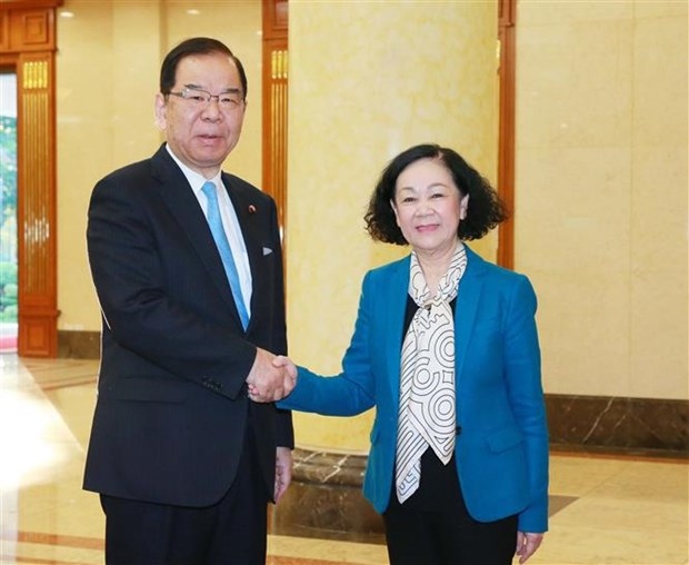 Vietnamese, Japanese Communist Party officials hold talks