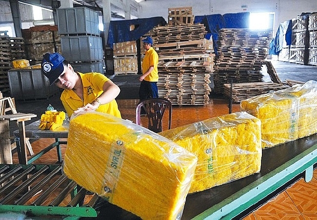 Rubber exports gross US$2.89 billion last year
