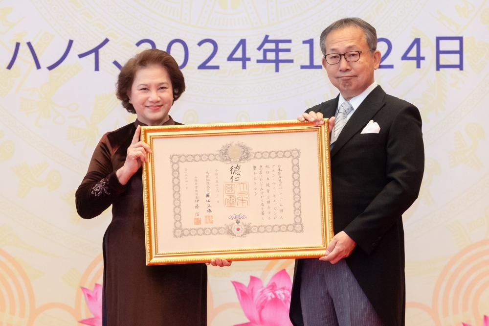 Former NA leader honoured with Japanese order