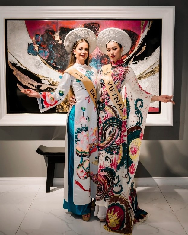 Miss Global 2023 finalists explore Vietnamese culture