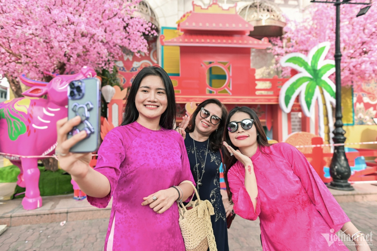 Ho Chi Minh City festooned to celebrate Tet