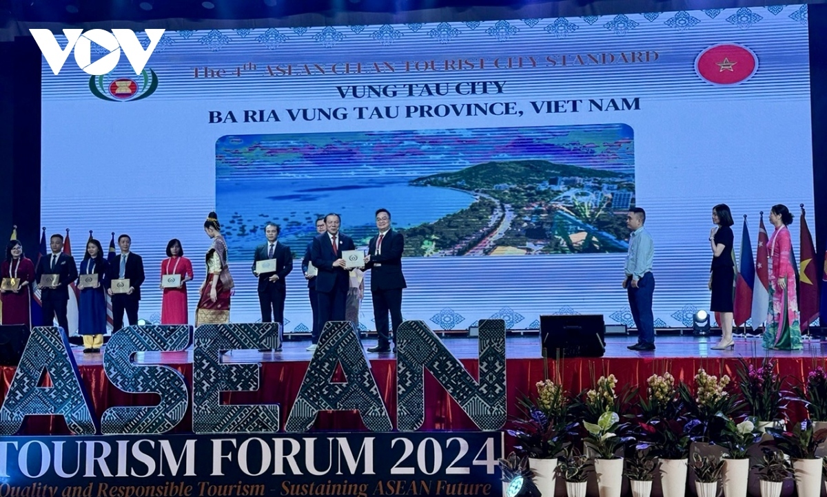Vung Tau honoured as ASEAN Clean Tourism City for first time